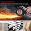 Cordless Angle Grinder 7000RPM Electric Grinding Tool Mini Grinder with