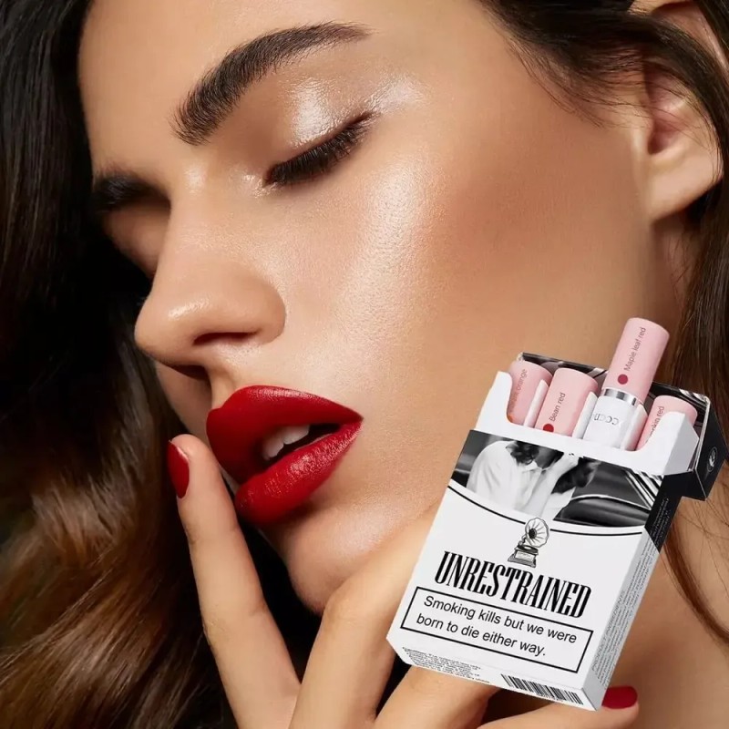 Set De Barra De Labios Mate De Larga Duración 4