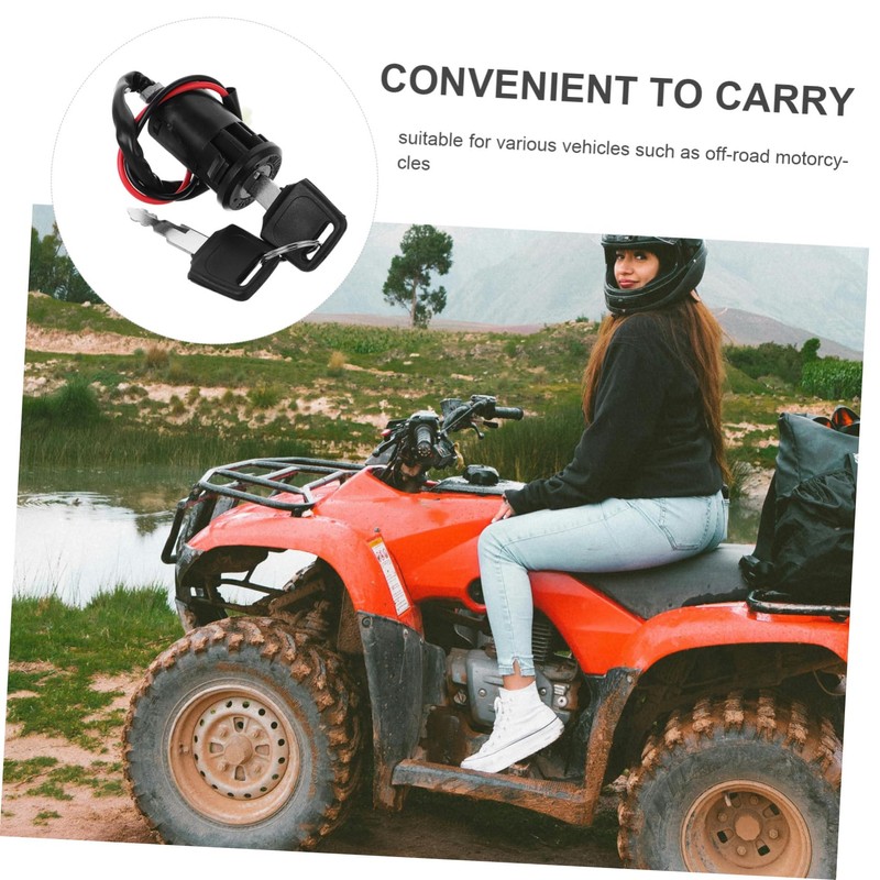 ULTECHNOVO Motorcycle Ignition Switch for ATV and Mini Bike Wire