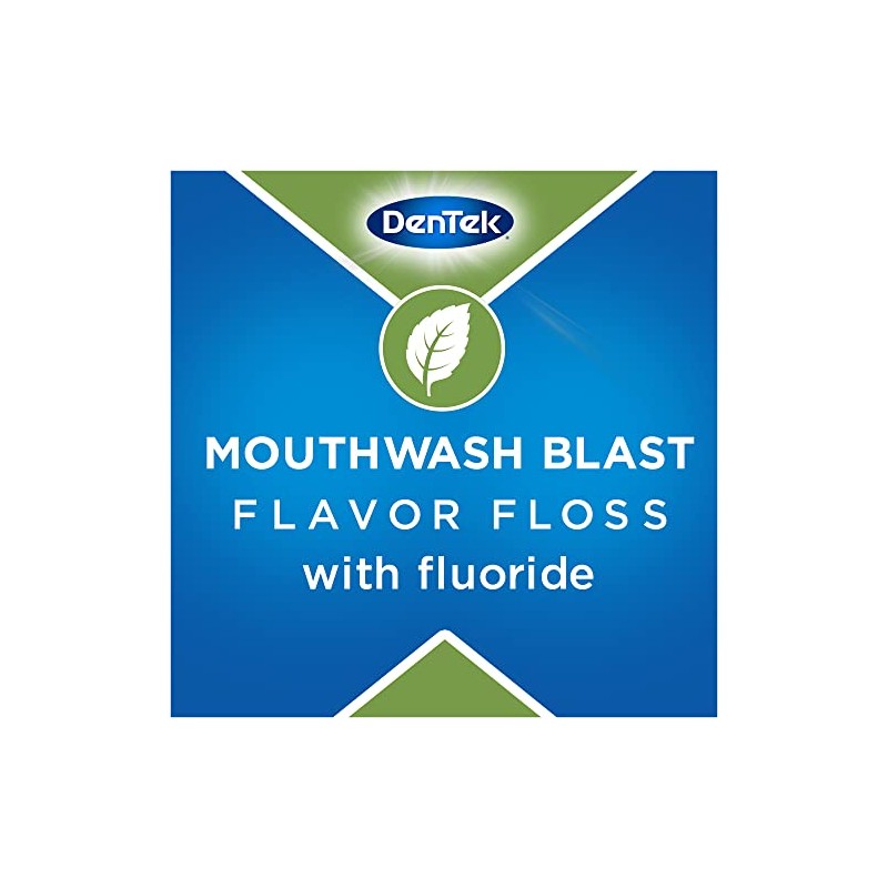 DenTek Earth Friendly Floss Picks, Organic Plant-Based bio-Plastic Handles, Mint,