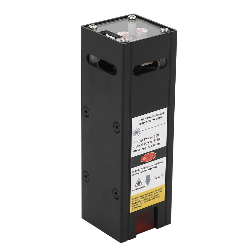 Laser Module 12V 450nm 20W Laser Cutting Module CNC Laser