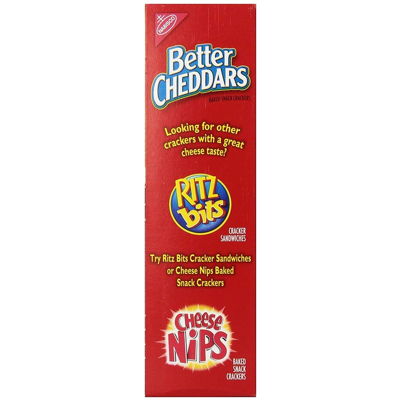 Better Cheddars Crackers 6.5oz Box - Pack of 2