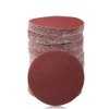 SPEEDWOX 100pcs Sanding Discs 3 inch Sandpaper 80 Grit Hook