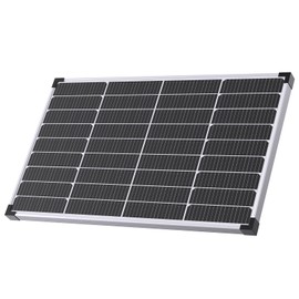 ZOUPW 50 Watt Solar Panel for12 Volt, N-Type 16BB 50w Solar Panels 25% High-Efficiency Monocrystalline,IP68 Waterproof 50w Solar Panel for Home,RV, Camping, Marine, Rooftop, Off-Grid (Sliver)