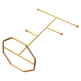 Baluue Jewelry Display Stand Stylish Earring Holder Necklace Rack for Countertop for Retail Personal Vanity Special Occasions Stable Base Versatile Design for Any Decor