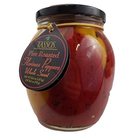 Tassos Fire Roasted Red and Yellow Peppers 36.5oz