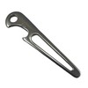 US STAINLESS Stainless Steel 316 Shackle Key with Bottle Opener