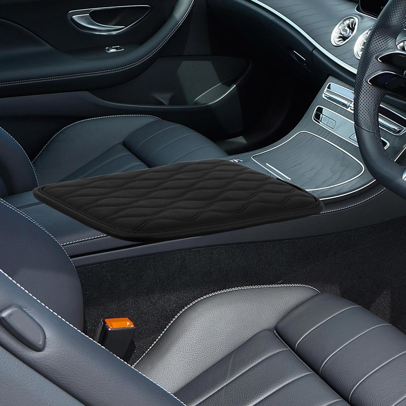 Mobestech Car Armrest Cover Cushion Pad Center Console Lid Replacement