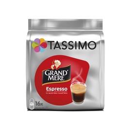 Tassimo Grand Mere Expresso, Espresso, Powerful, Coffee, Coffee Capsule, Ground Roasted Coffee, 16 T-Discs