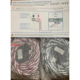 Sunpower PVS6 Consumption Meter CTs  SunPower Item 532173