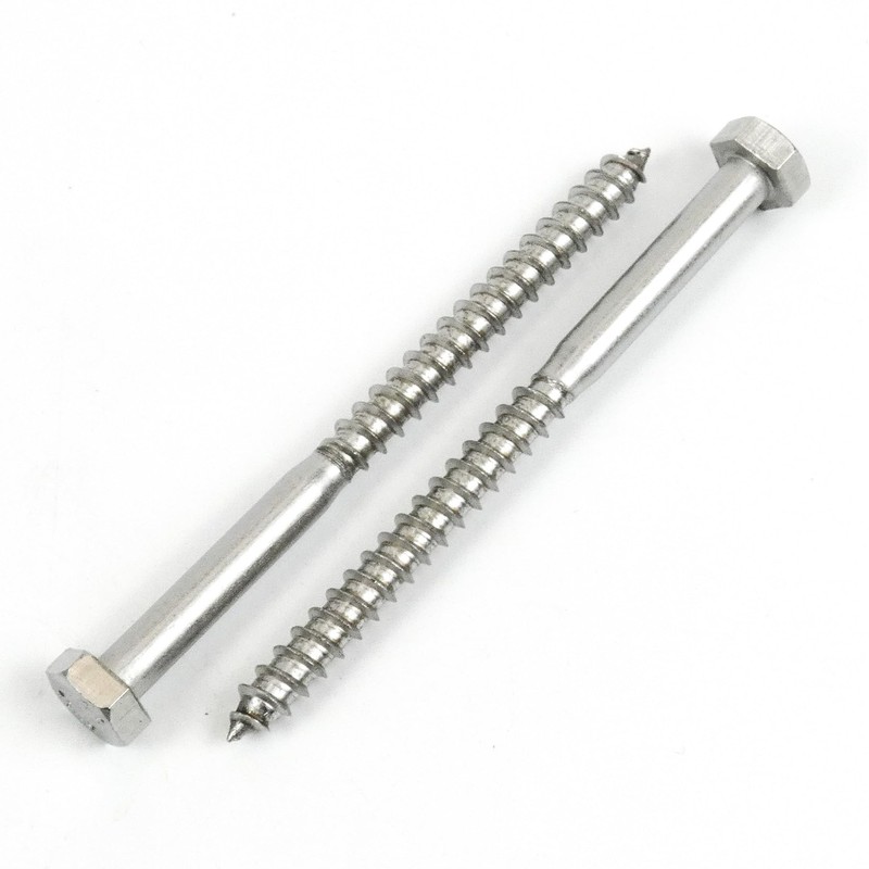 DAUMLINK® 25 hexagon wood screws made of rust-proof stainless steel