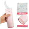 FRCOLOR 3pcs Car Tissues Cylinder Travel Facial Tissues for Car