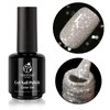 Beetles Reflective Gel Polish Color 15ml Nail Gel Silver Glitter