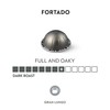 Nespresso Capsules Vertuo, Fortado Gran Lungo Americano, Dark Roast Espresso