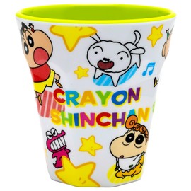 Tees Factory KS-5525538CS Crayon Shin-chan Plastic Melamine Cup 9.5 fl oz (270 ml)