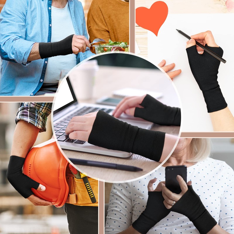 Geyoga Pack of 2 Compression Wrist Support Thumb Wrist Splint