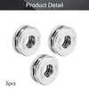 Othmro 51100 Thrust Ball Bearings, 3pcs 10mmx24mmx9mm Chrome Steel Roller