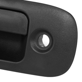 DNA MOTORING OEM-DHO-00423 Rear Left Side Door Pull Handle Compatible with 2003-2009 Express/Savana 1500 2500 3500
