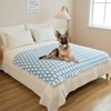 Amarrirose Waterproof Dog Blanket 100 x 110 cm Outdoor Dog