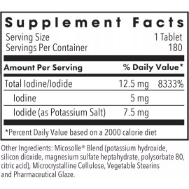 Iodoral IOD 12.5 - 180 Tablets Exp 03/26