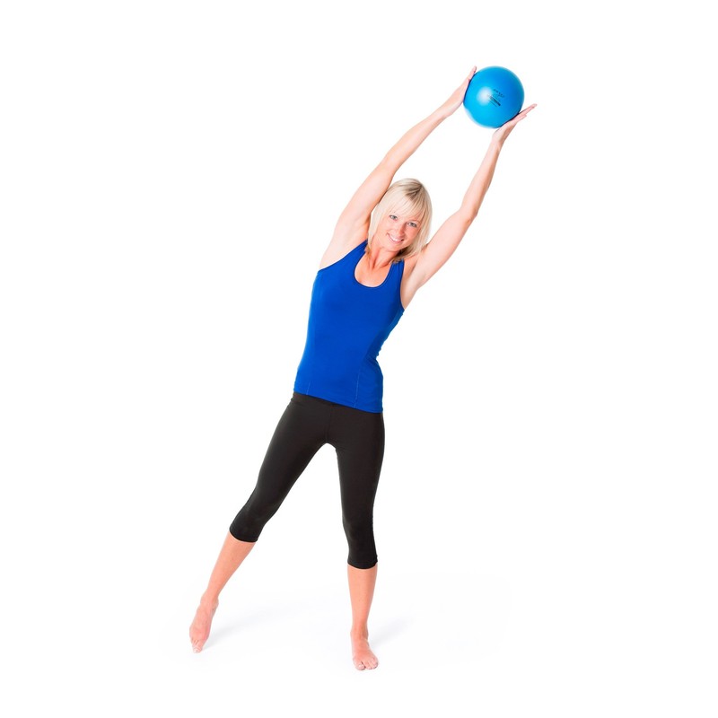 ARTZT vitality Pilates Ball Silver, 30 cm