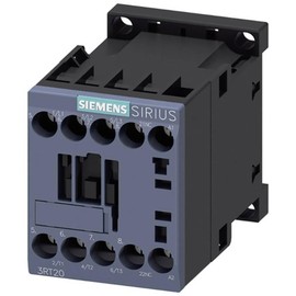 Siemens 3RT2016-1AP02 CONTACTOR, 4KW/400V, 1NC, AC 230V, 50/60 HZ, 3-Pole, SZ S00 Screw Terminal, White