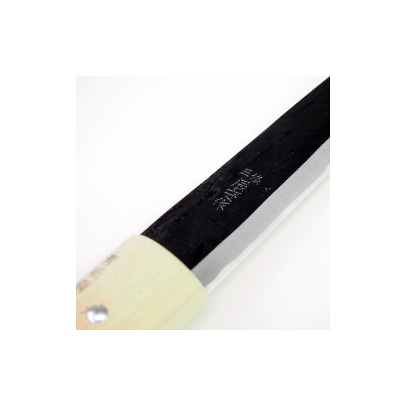 三條 辰守作 安来青紙鋼 間切包丁 135mm