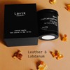 Lavik Luxury 11.50oz Candle with Rich Aroma Leather & Labdanum