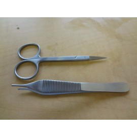 SS Classic Suture Removal 2pcs Kit Surgical Instruments