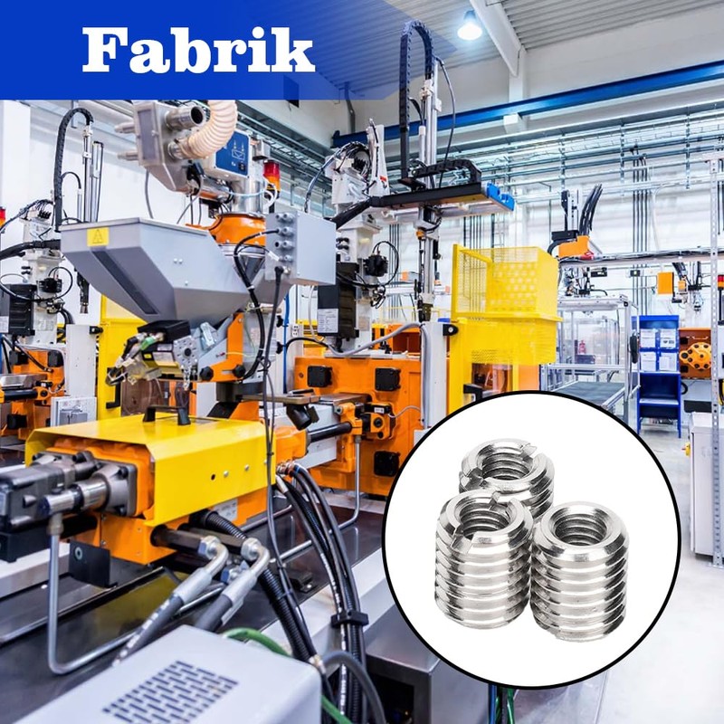 BORDSTRACT Self Tapping Thread Insert, Self-Tapping Thread Insert, Pack of