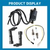 Silscvtt Ignition Coil Spark Plug Replacement for Honda CB250 CB400