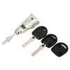 Getfarway Door Lock Cylinder Assy 5C6800375 Compatible with VW Jetta
