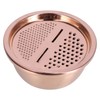 Multipurpose Water Basin Drain Basket with Vegetable Cutter Grater Stainless