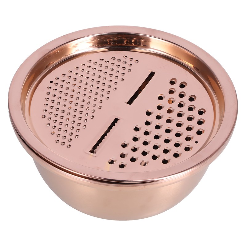 Multipurpose Water Basin Drain Basket with Vegetable Cutter Grater Stainless