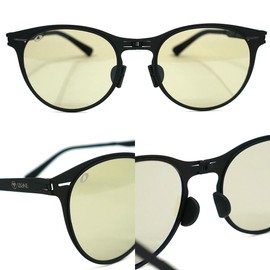 iZONE IDRIVE Orikami P160 Ultra Thin Folding Sunglasses (0.3 inches (8 mm), Polarized Sunglasses, Driving, Fishing, Golf, Lightweight (Black), Black