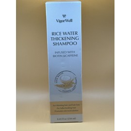 5% VigorWell Rice Water for Hair Growth Thinning Hair Loss Shampoo W/ Biotin 5/26