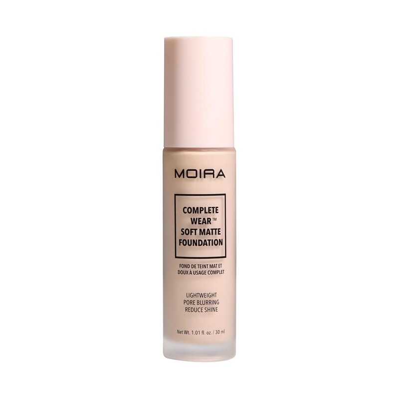 Moira Base De Maquillaje Liquida Complete Wear Soft Matte Foundation