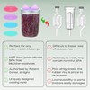 Wingcases Fermentation Lids Silicone Waterless Airlock, Suitable for Wide Mouth