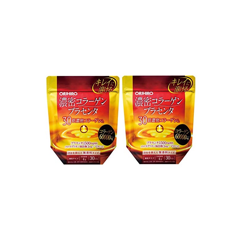 オリヒロ 濃密コラーゲンプラセンタ 120g 2セット