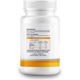 NAIMA Pack de 2 Frascos de Cúrcuma con Pimienta Negra, 100 Cápsulas cu  Suplemento Alimenticio 100 Puro Ingredientes Naturales, Sin Aditivos
