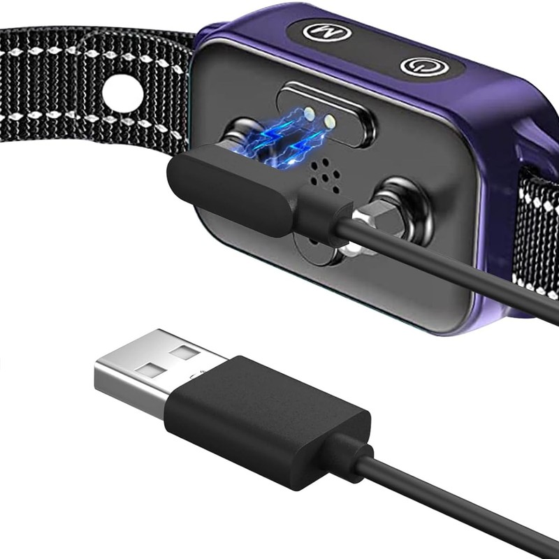 Compatible with Seepark Dog Bark Collar Charger, Lamshaw Magnetic Replacement