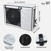 Outdoor Air Conditioner Cover Waterproof Dust Rain Case