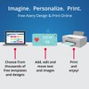 Avery Printable, Customisable Mini Organising Return Address Labels, Inkjet Printers,