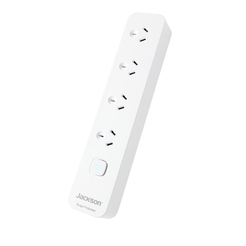 Jackson 4 Power Outlets Extra Reach Powerboard