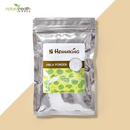 Henna King Eco-friendly Scalp Protection Natural Organic Henna Dye Amla 100g Natural Brown / 헤나킹 친환경 두피보호 천연 유기농 헤나 염색 암라 100g 네추럴브라운