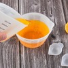 6pcs Silicone Measuring Cups, V Shaped Flexible Mixing Cups No-n-Stick