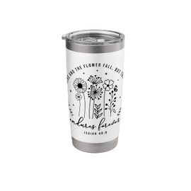 Jesus Faith Cross Christian Prayer Easter Revival Stainless Steel Insulated Tumbler