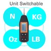 Luocute 10N Digital Tension Meter, Push Pull Force Portable LCD