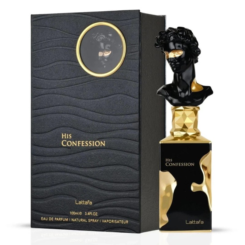 Lattafa His Confession Eau De Parfum Spray 100ML (3.4 fl