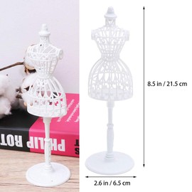 STOBOK 6pcs Human Body Model Cutout Dress Mini Miniature Dress Form Mannequin Model Doll Dress Stand Doll Dress Form Mini Art Mannequin Mini Mannequin Creative Mannequin Baby